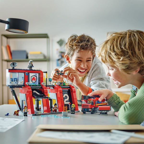 LEGO® City Fire Station with Fire Truck