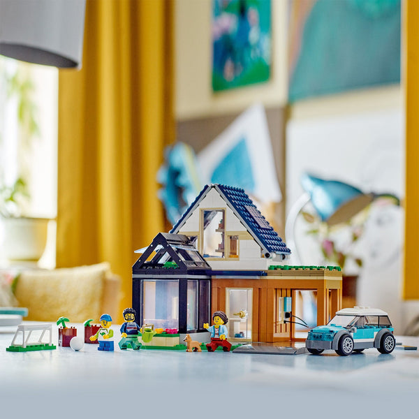 LEGO® City Family House and Electric Car