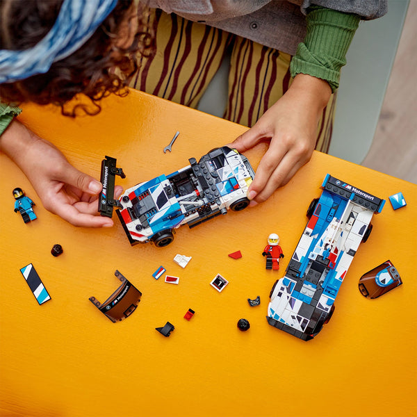 LEGO® Speed Champions BMW M4 GT3 & BMW M Hybrid V8 Race Cars