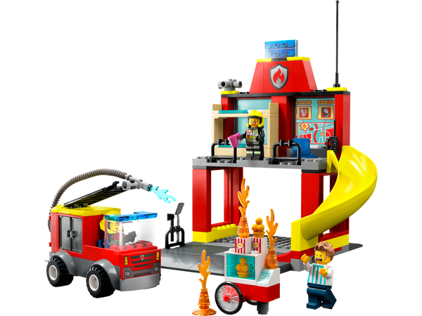 LEGO® City Fire Station and Fire Truck