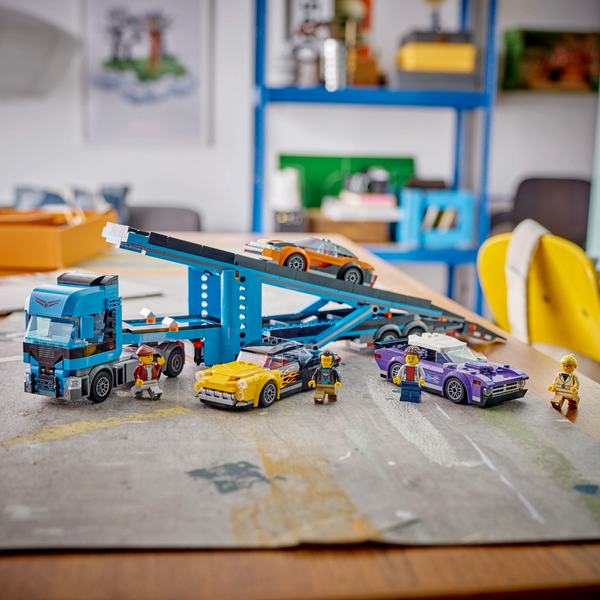 LEGO® City Car Transporter Truck with Sports Cars