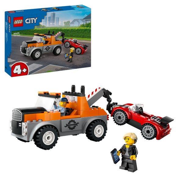 LEGO® City Tow Truck and Sports Car Repair