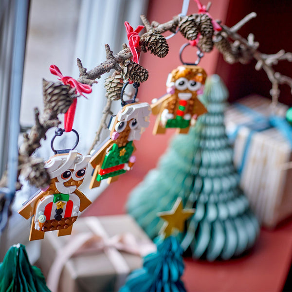 LEGO® Gingerbread Ornaments