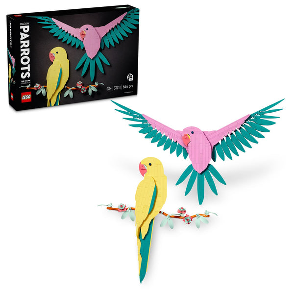 LEGO® Art The Fauna Collection – Macaw Parrots