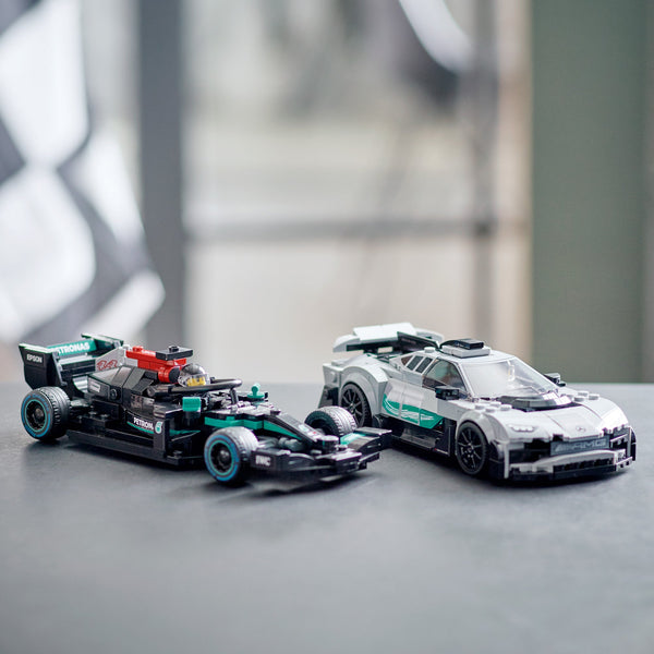 LEGO® Speed Champions Mercedes-AMG F1 W12 E Performance & Mercedes-AMG Project One