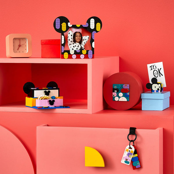 LEGO® DOTS™ Disney™ Mickey Mouse & Minnie Mouse Back-to-School Project Box