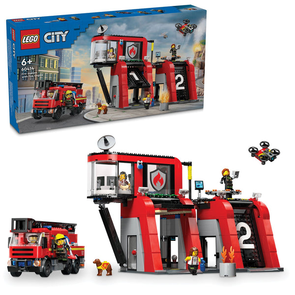 LEGO® City Fire Station with Fire Truck