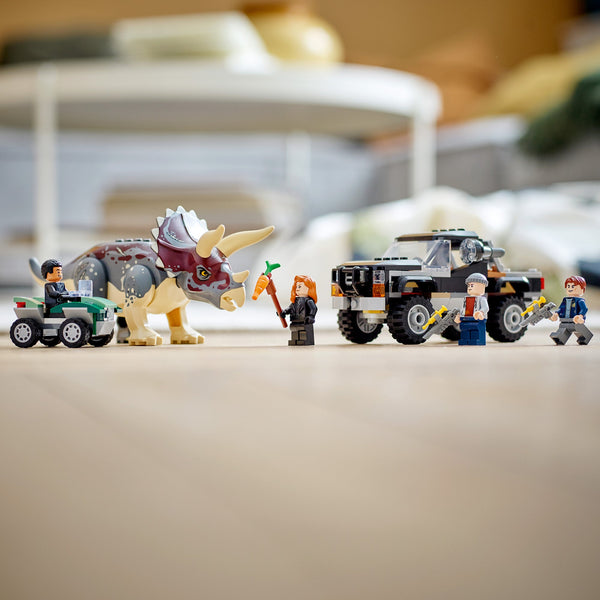 LEGO® Jurassic World Triceratops Pickup Truck Ambush