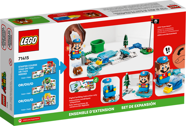 LEGO® Super Mario™ Ice Mario Suit and Frozen World Expension Set
