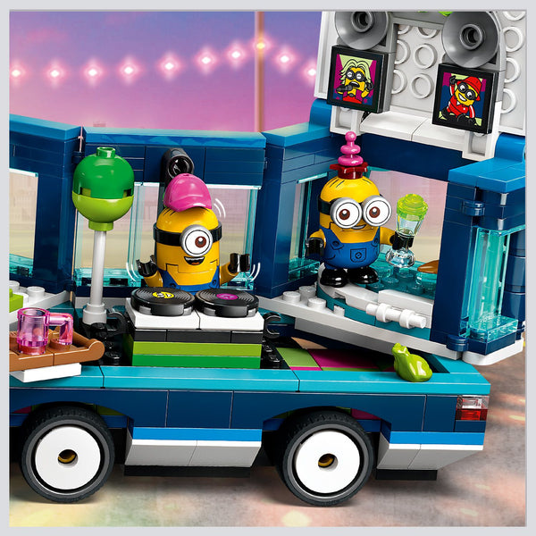 LEGO® Despicable Me 4 Minions’ Music Party Bus