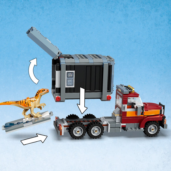 LEGO® Jurassic World T. rex & Atrociraptor Dinosaur Breakout