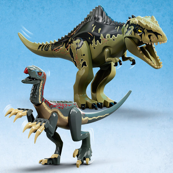 LEGO® Jurassic World Giganotosaurus and Therizinosaurus Attack