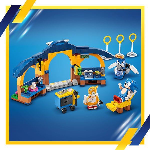 LEGO® Sonic the Hedgehog™ Tails Workshop and Tornado Plane