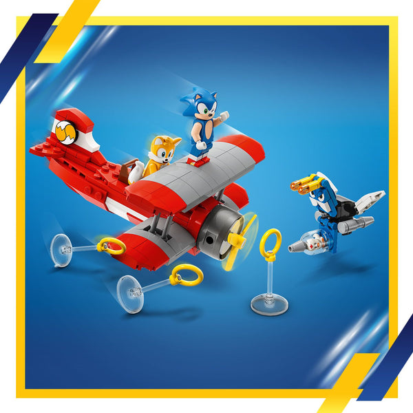 LEGO® Sonic the Hedgehog™ Tails Workshop and Tornado Plane