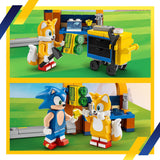 LEGO® Sonic the Hedgehog™ Tails Workshop and Tornado Plane