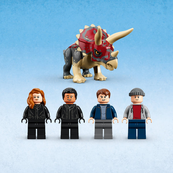 LEGO® Jurassic World Triceratops Pickup Truck Ambush