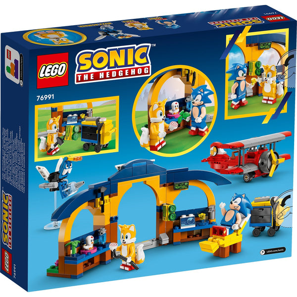 LEGO® Sonic the Hedgehog™ Tails Workshop and Tornado Plane