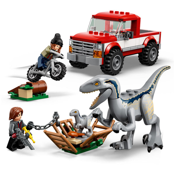LEGO® Jurassic World Blue & Beta Velociraptor Capture