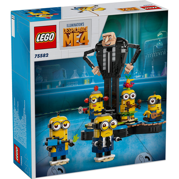 LEGO® Despicable Me 4 Brick-Built Gru and Minions