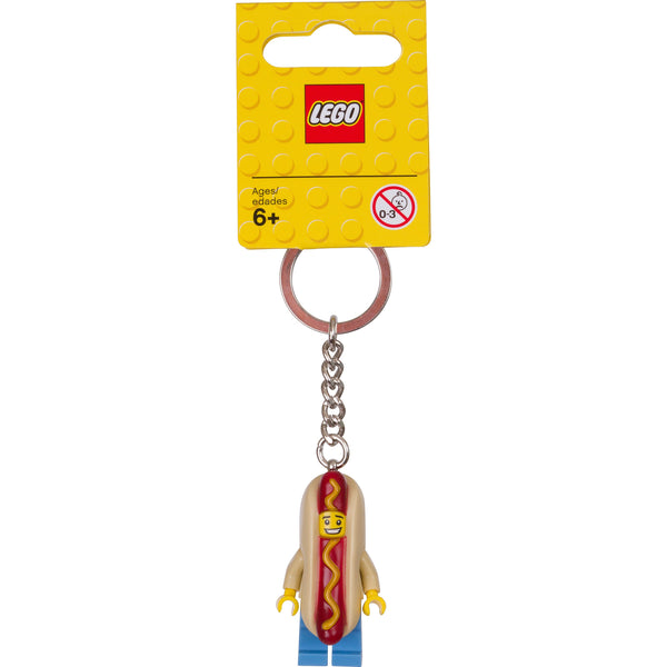 LEGO® Hot Dog Guy Keyring