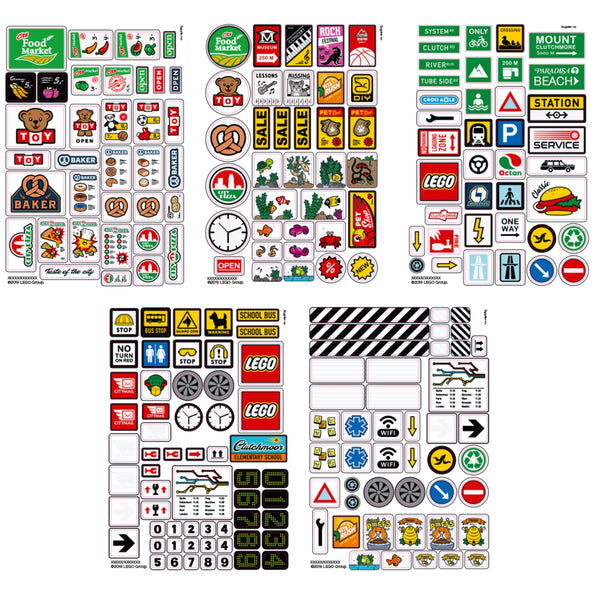LEGO® xtra Brick Stickers
