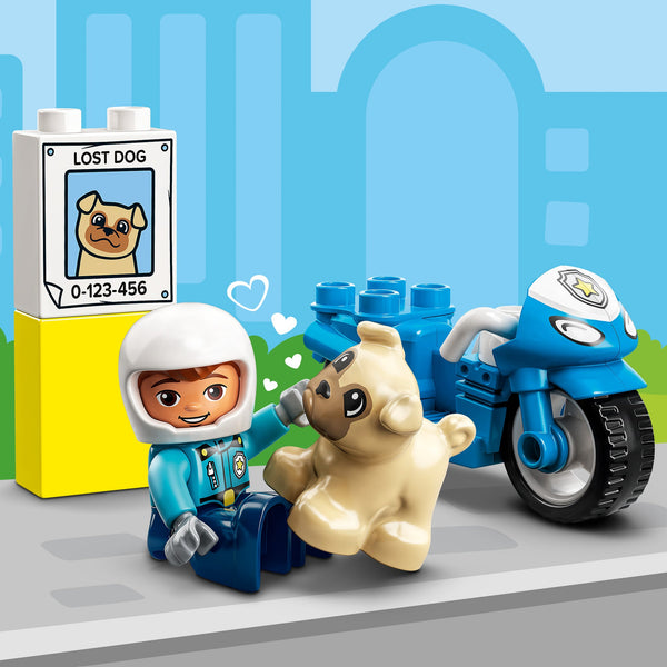 LEGO® DUPLO™ Rescue Police Motorcycle