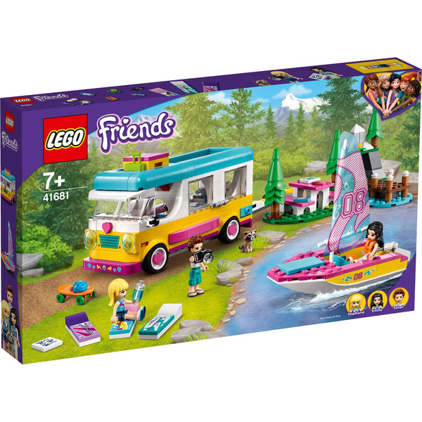 LEGO® Friends™ Forest Camper Van and Sailboat