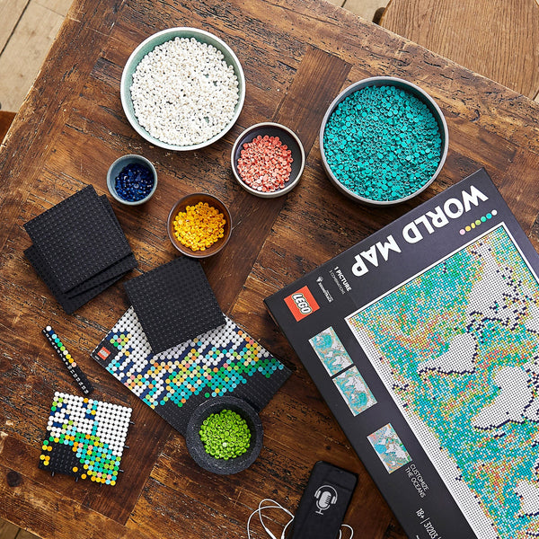 LEGO® Art World Map