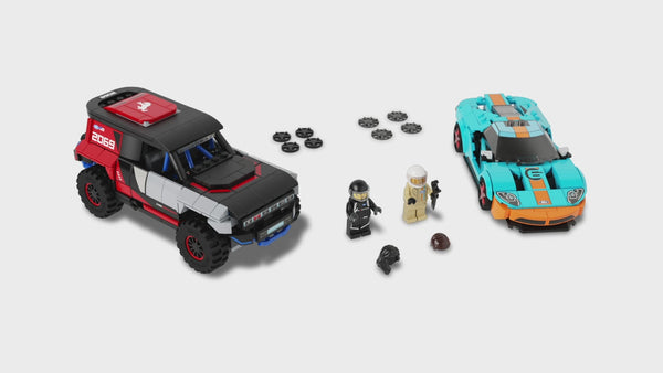 LEGO® Speed Champions Ford GT Heritage Edition and Bronco R