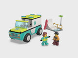 LEGO® City Emergency Ambulance and Snowboarder