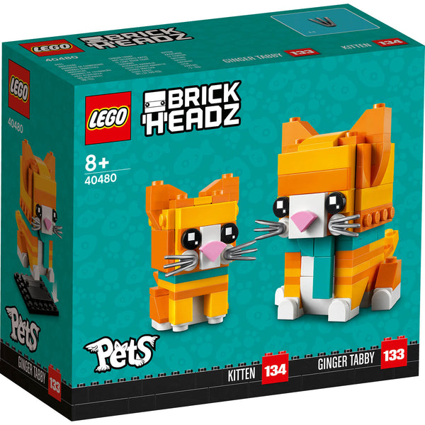 LEGO® BrickHeadz™ Ginger Tabby
