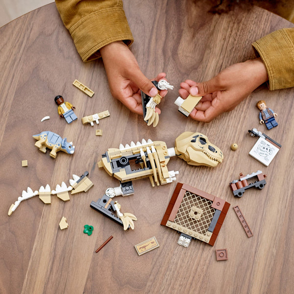 LEGO® Jurassic World T. rex Dinosaur Fossil Exhibition
