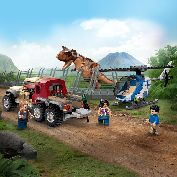 LEGO® Jurassic World Carnotaurus Dinosaur Chase