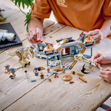 LEGO® Jurassic Park Visitor Center: T. rex & Raptor Attack